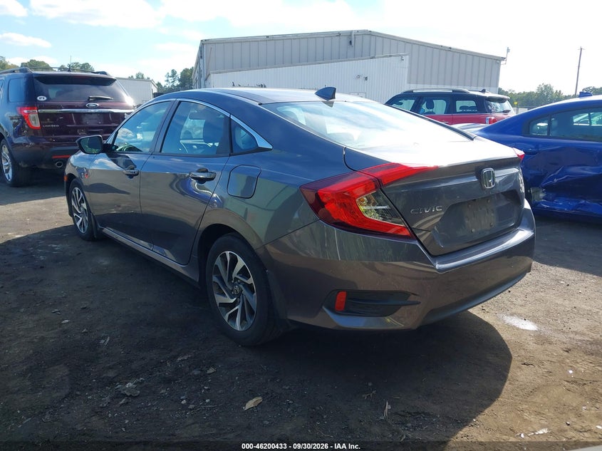 Vin: 2hgfc2f81jh569920, lot: 46700345, honda civic ex 20183