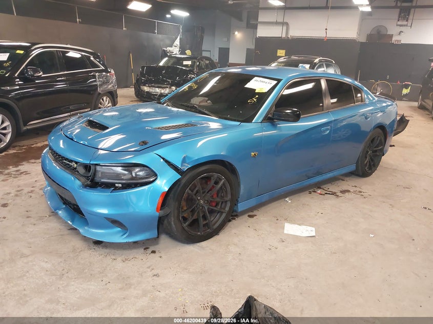 Vin: 2c3cdxgj8ph611574, lot: 46700351, dodge charger scat pack 20232