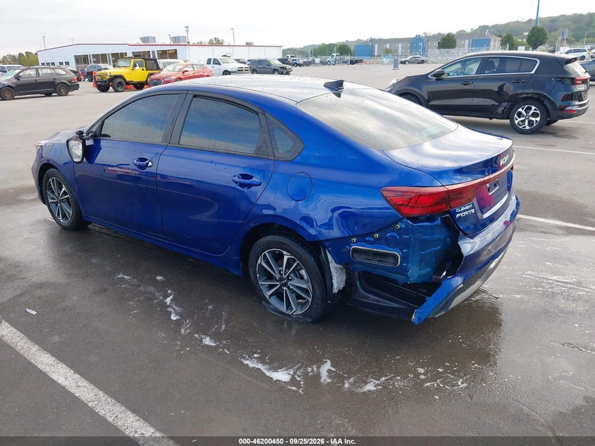 Vin: 3kpf24ad4re746033, lot: 46700361, kia fuerte lxs 20243