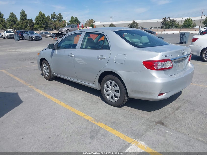 Vin: 2t1bu4ee2dc108916, lot: 46700372, toyota corolla l 20133