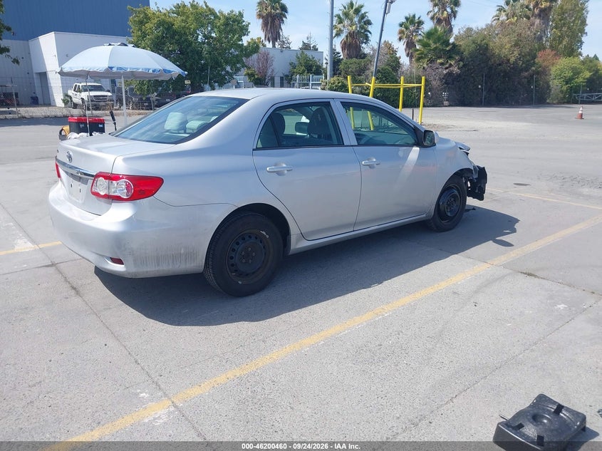 Vin: 2t1bu4ee2dc108916, lot: 46700372, toyota corolla l 20134