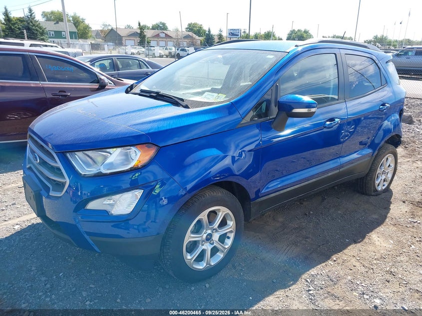 Vin: maj6s3glxlc336060, lot: 46700377, ford ecosport se 20202