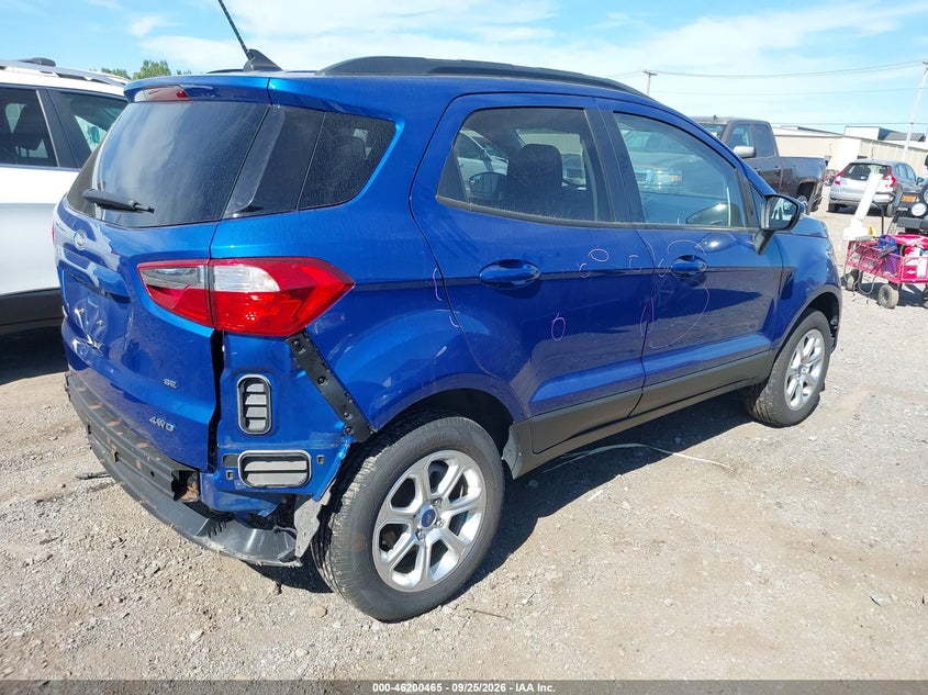 Vin: maj6s3glxlc336060, lot: 46700377, ford ecosport se 20204