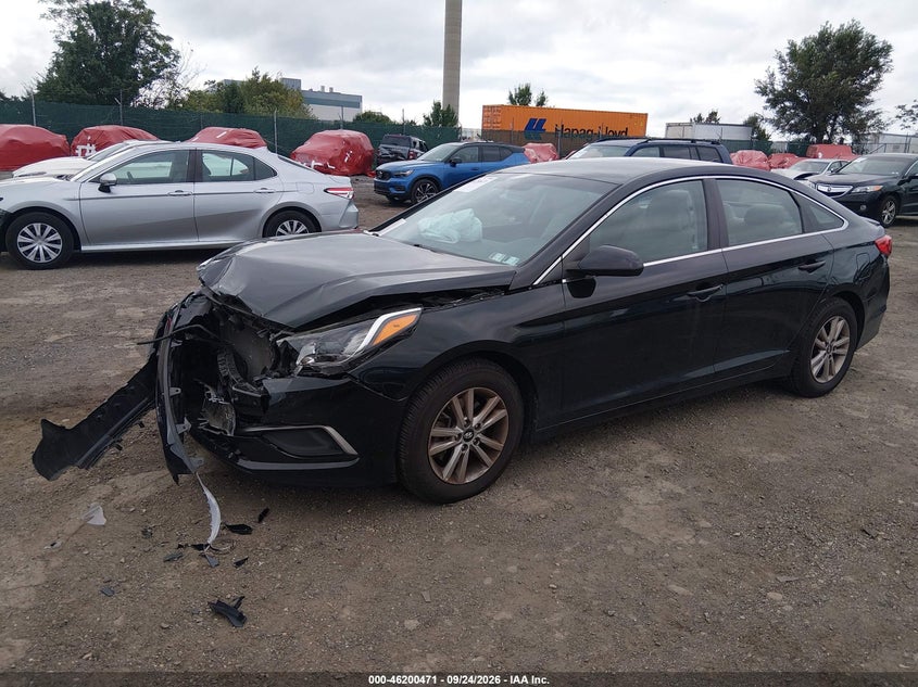 Vin: 5npe24af6gh418117, lot: 46700383, hyundai sonata 20162