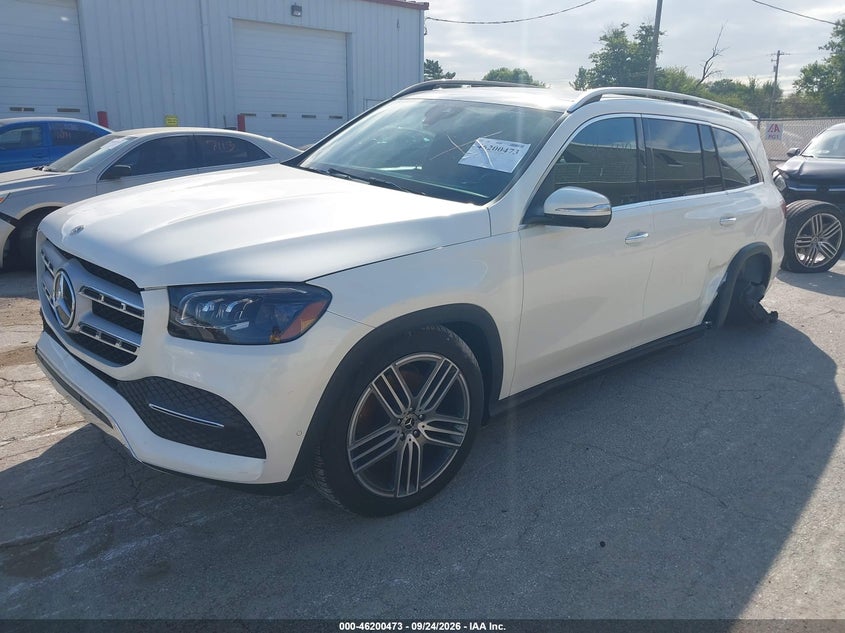 Vin: 4jgff5ke9pa938433, lot: 46700385, mercedes-benz gls 450 4matic 20232