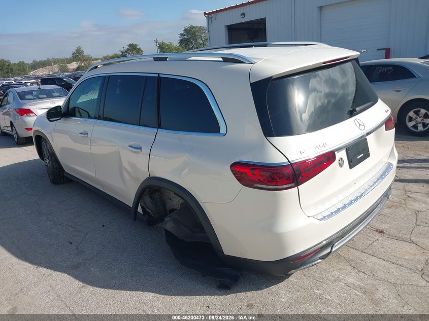 Vin: 4jgff5ke9pa938433, lot: 46700385, mercedes-benz gls 450 4matic 20233