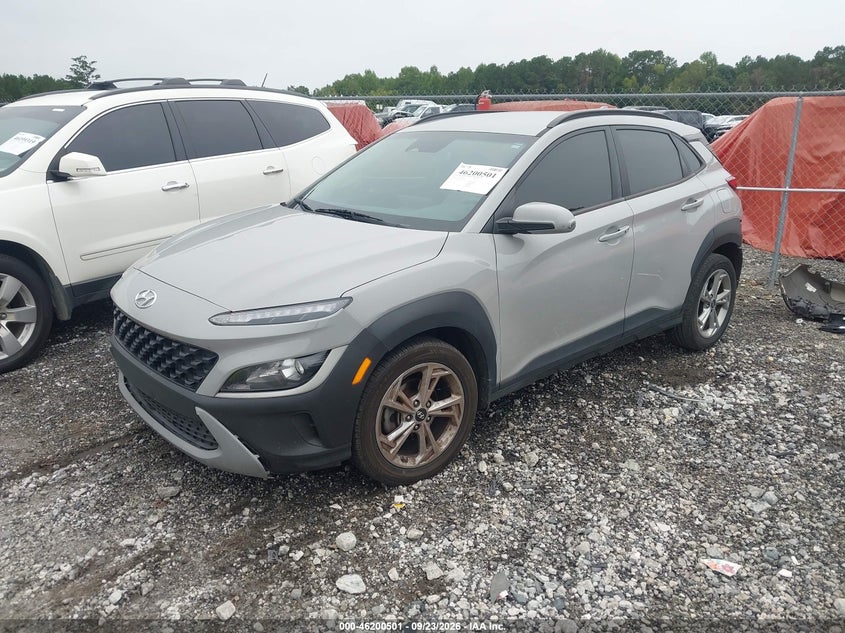 Vin: km8k62ab3nu799402, lot: 46700413, hyundai kona sel 20222