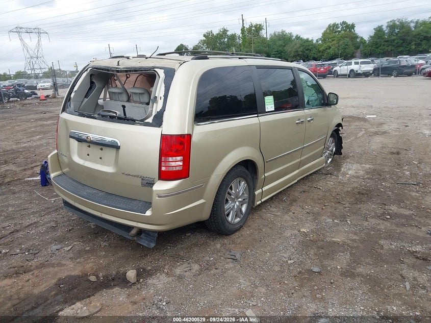 Vin: 2a4rr6dx1ar501228, lot: 46700441, chrysler town & country limited 20104