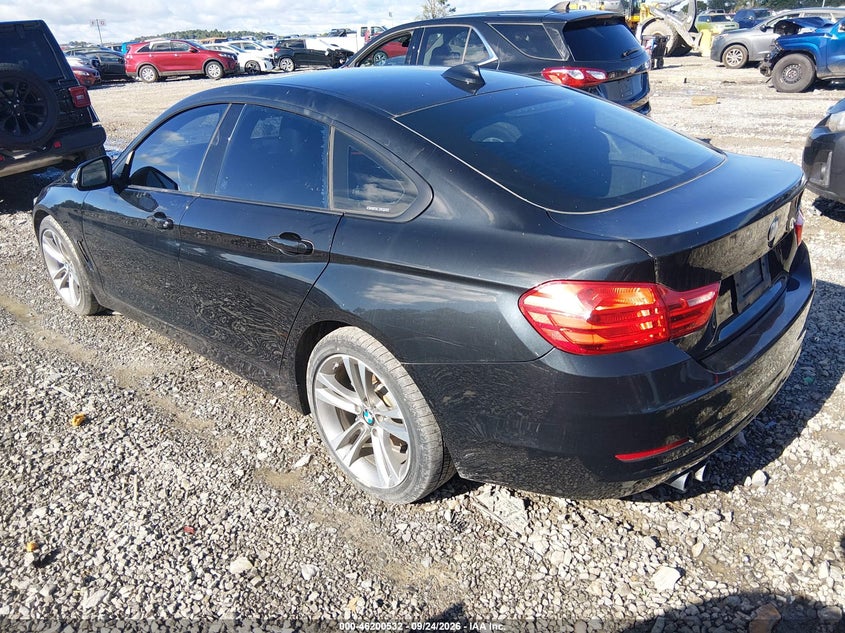 Vin: wba4a9c5xfgl85980, lot: 46700444, bmw 428 gran coupe 20153