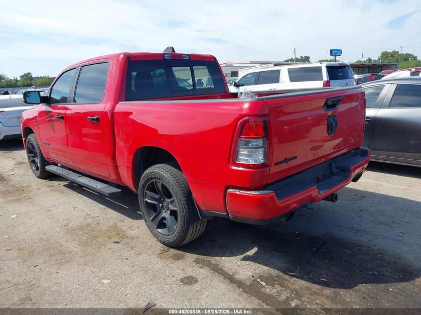 Vin: 1c6rreftxpn511800, lot: 46700448, ram 1500 lone star  4x2 5'7 box 20233
