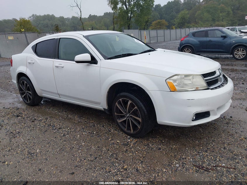 Vin: 1c3cdzcg9dn634144, lot: 46700466, dodge avenger sxt 2013 img_1