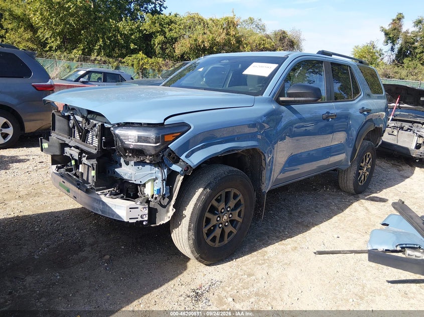 Vin: jteva5br9s5005209, lot: 46700493, toyota 4runner sr5 20252