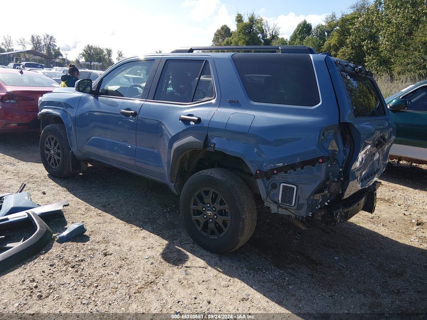 Vin: jteva5br9s5005209, lot: 46700493, toyota 4runner sr5 20253