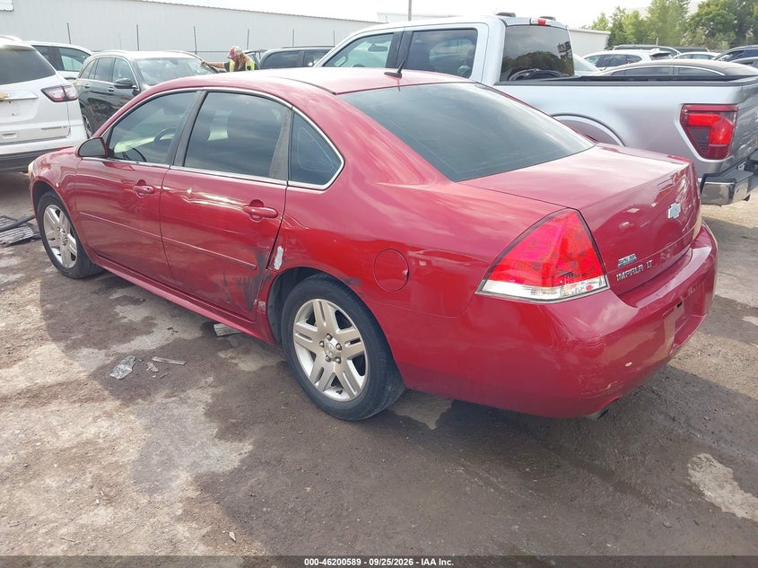 Vin: 2g1wg5e35d1231100, lot: 46700501, chevrolet impala lt 20133