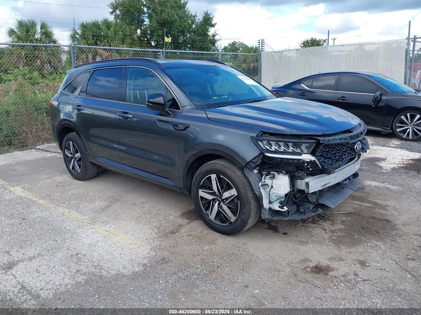 Vin: 5xyrh4lf8mg034436, lot: 46700512, kia sorento ex 2021 img_1