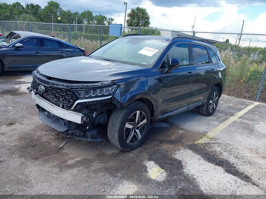 Vin: 5xyrh4lf8mg034436, lot: 46700512, kia sorento ex 20212
