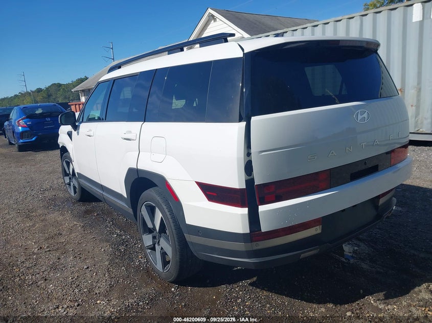 Vin: 5nmp4dgl8sh097879, lot: 46700521, hyundai santa fe limited 20253