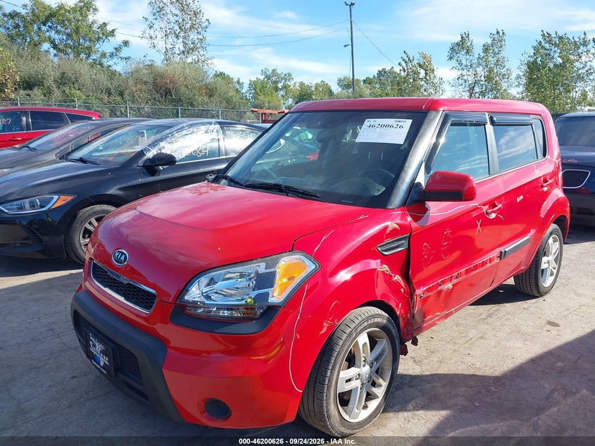Vin: kndjt2a20b7295747, lot: 46700538, kia soul + 20112
