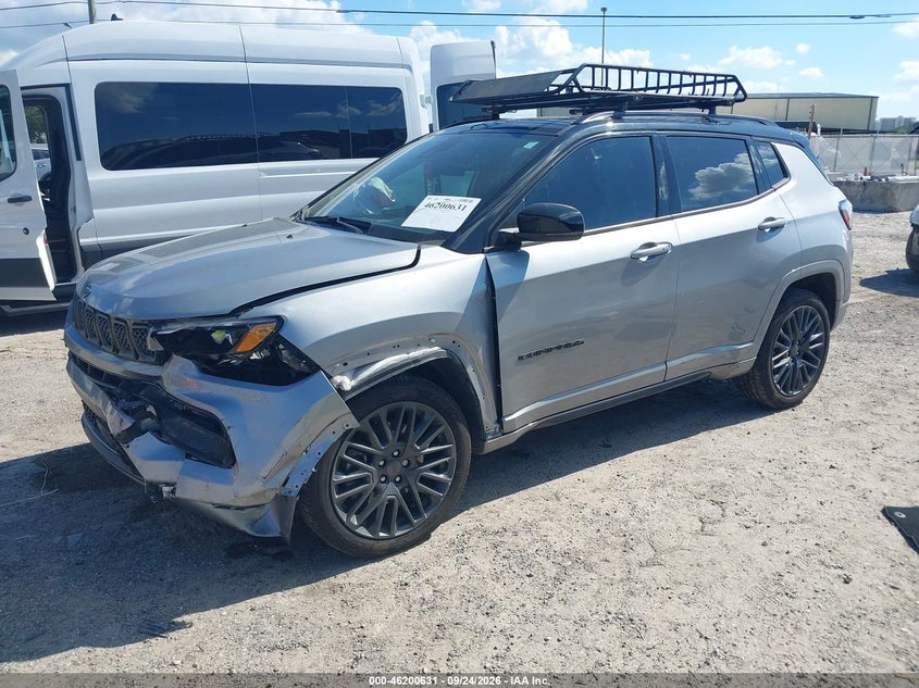 Vin: 3c4njdcn8pt556054, lot: 46700543, jeep compass high altitude 4x4 20232