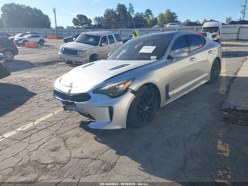 Vin: knae25la0j6036946, lot: 46700544, kia stinger premium 20182
