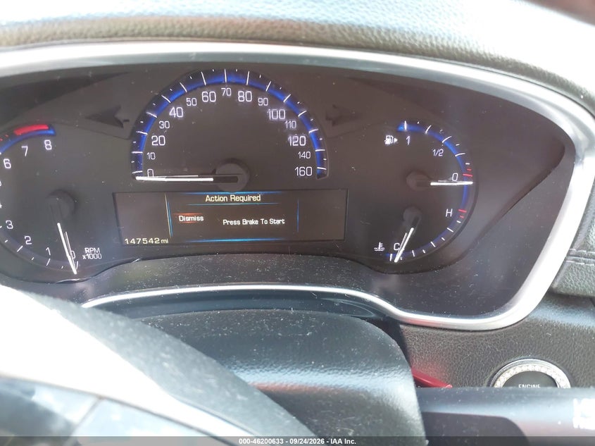 CADILLAC SRX 2014 VIN 3GYFNAE35ES611866