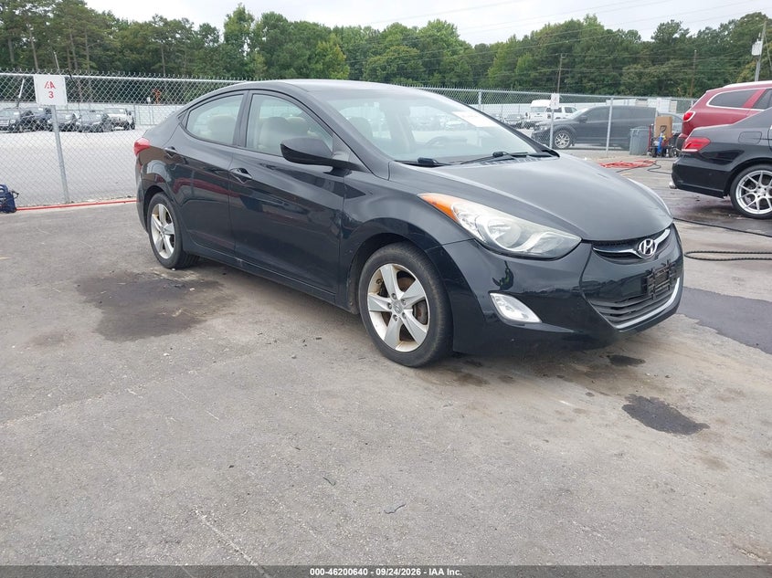 Vin: 5npdh4ae8dh371668, lot: 46700553, hyundai elantra gls 2013 img_1