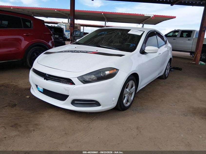 Vin: 1c3cdfbb2gd749974, lot: 46700573, dodge dart sxt 20162