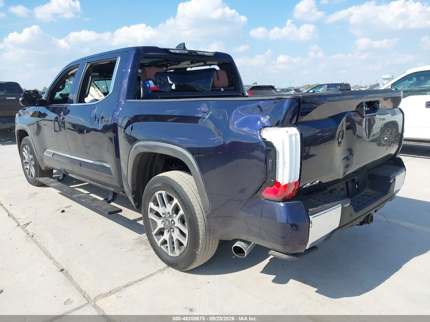 Vin: 5tfma5db9sx325456, lot: 46700587, toyota tundra 1794 edition 20253