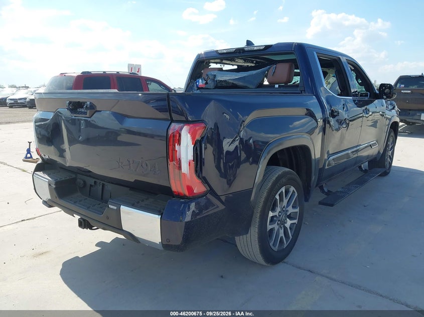 Vin: 5tfma5db9sx325456, lot: 46700587, toyota tundra 1794 edition 20254