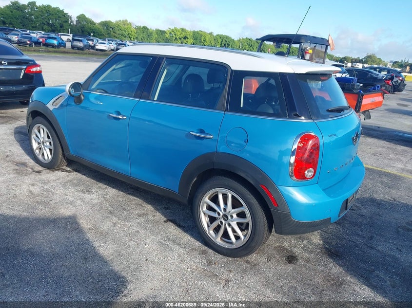 Vin: wmwzb3c56gwr49440, lot: 46700600, mini countryman cooper 20163