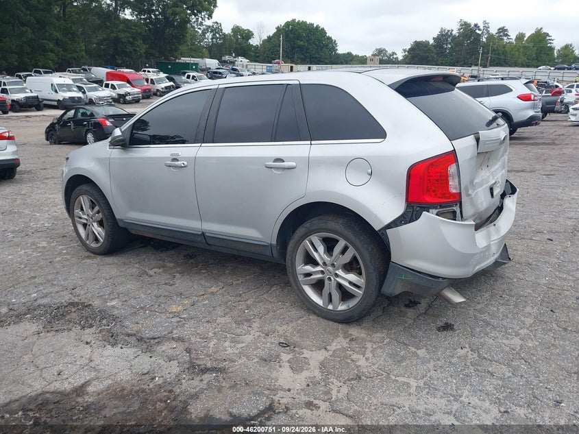 Vin: 2fmdk4kc1cba66145, lot: 46700663, ford edge limited 20123