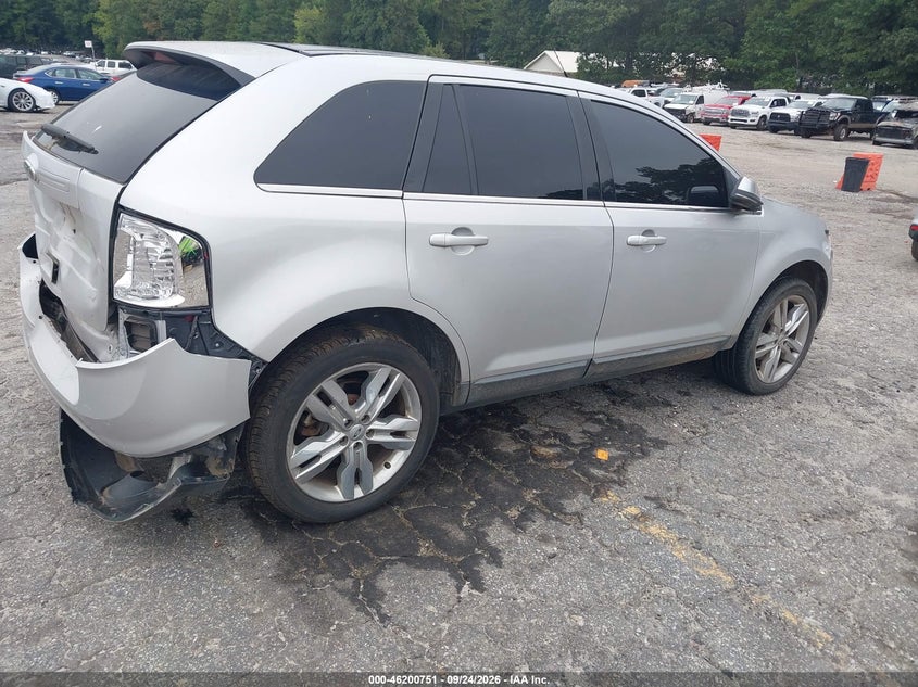 Vin: 2fmdk4kc1cba66145, lot: 46700663, ford edge limited 20124