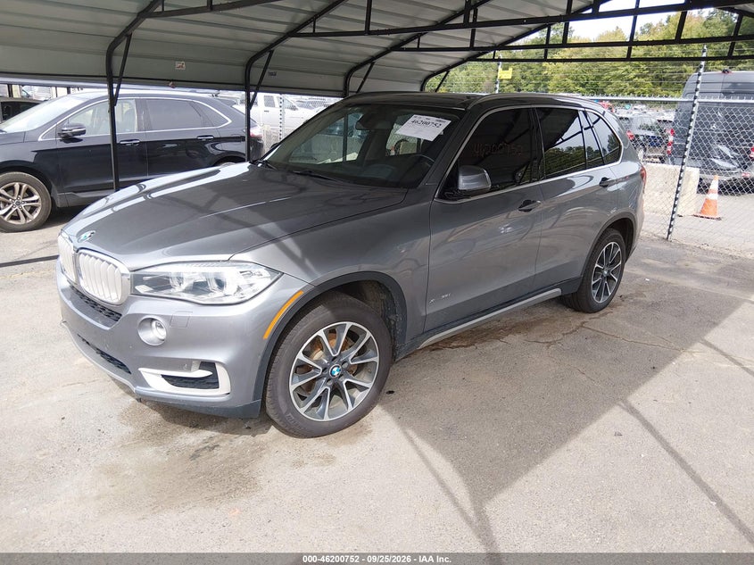 2016 BMW X5, Затоплення, IAAI, VIN 5UXKR0C50G0U10313 — фото 2