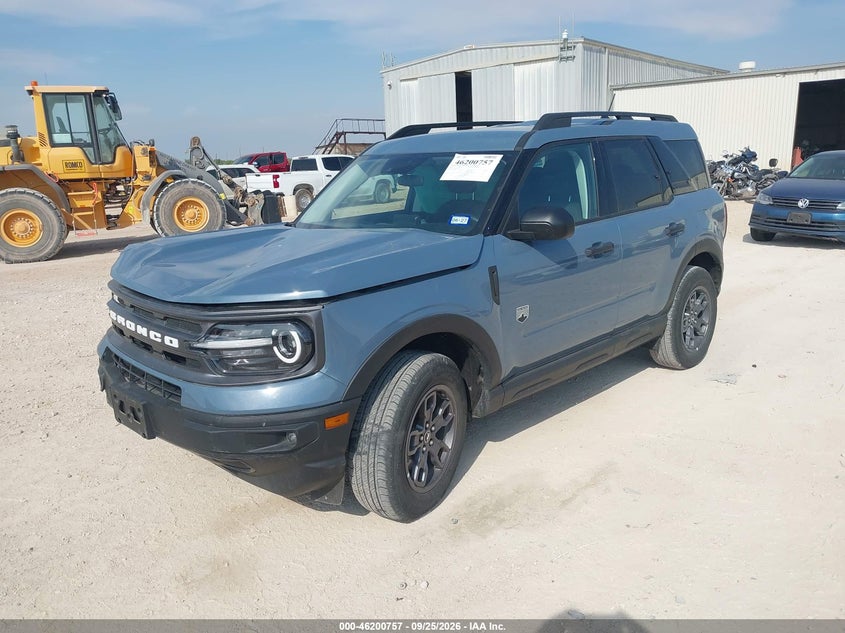 Vin: 3fmcr9b64rre26775, lot: 46700669, ford bronco sport big bend 20242