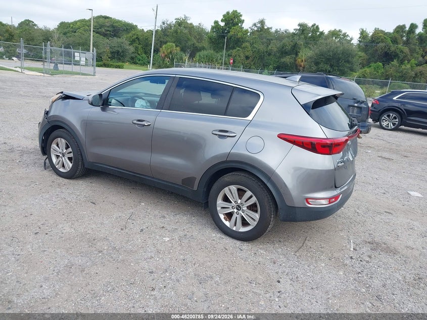 Vin: kndpm3ac8j7334041, lot: 46700697, kia sportage lx 20183