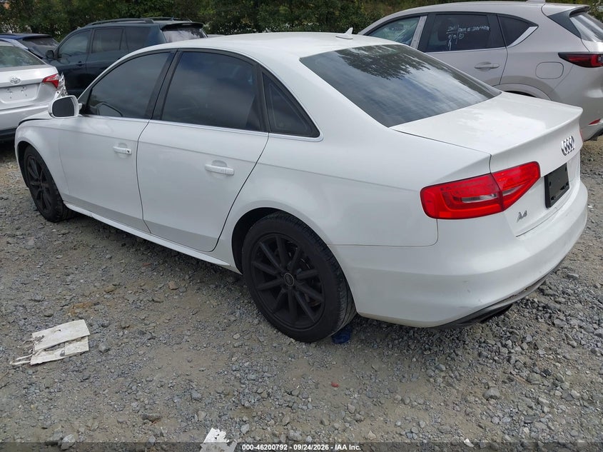 Vin: wauafafl1fn007381, lot: 46700704, audi a4 2.0t premium 20153