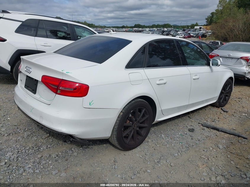 Vin: wauafafl1fn007381, lot: 46700704, audi a4 2.0t premium 20154