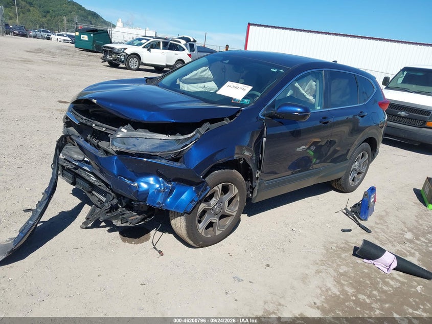 Vin: 7farw2h55je041636, lot: 46700708, honda cr-v ex 20182