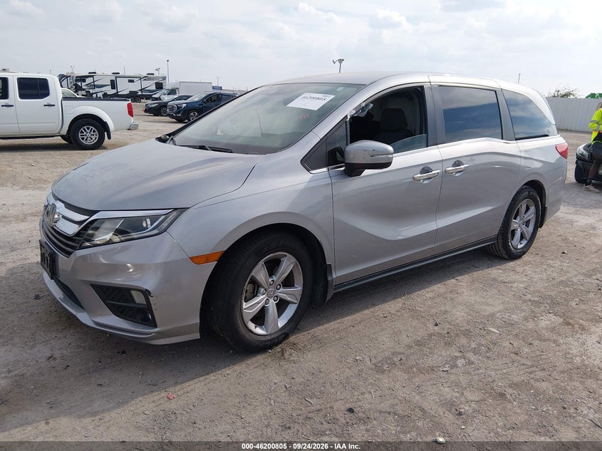 Vin: 5fnrl6h55kb091837, lot: 46700717, honda odyssey ex 20192