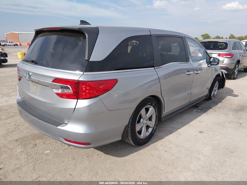 Vin: 5fnrl6h55kb091837, lot: 46700717, honda odyssey ex 20194