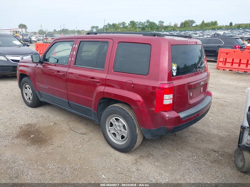 JEEP PATRIOT 2014 VIN 1C4NJPBA0ED881526