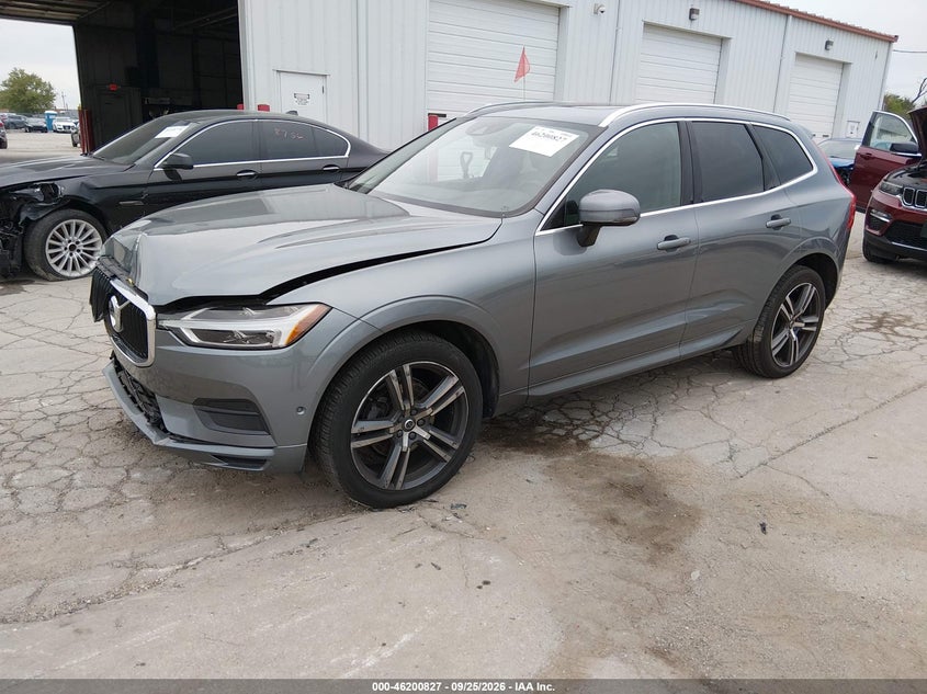 Vin: lyv102rk5kb241885, lot: 46700739, volvo xc60 t5 momentum 20192