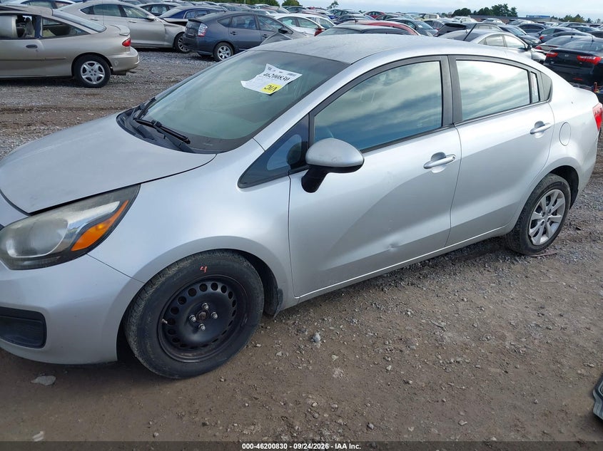 Vin: knadm4a38f6504689, lot: 46700742, kia rio lx 20152