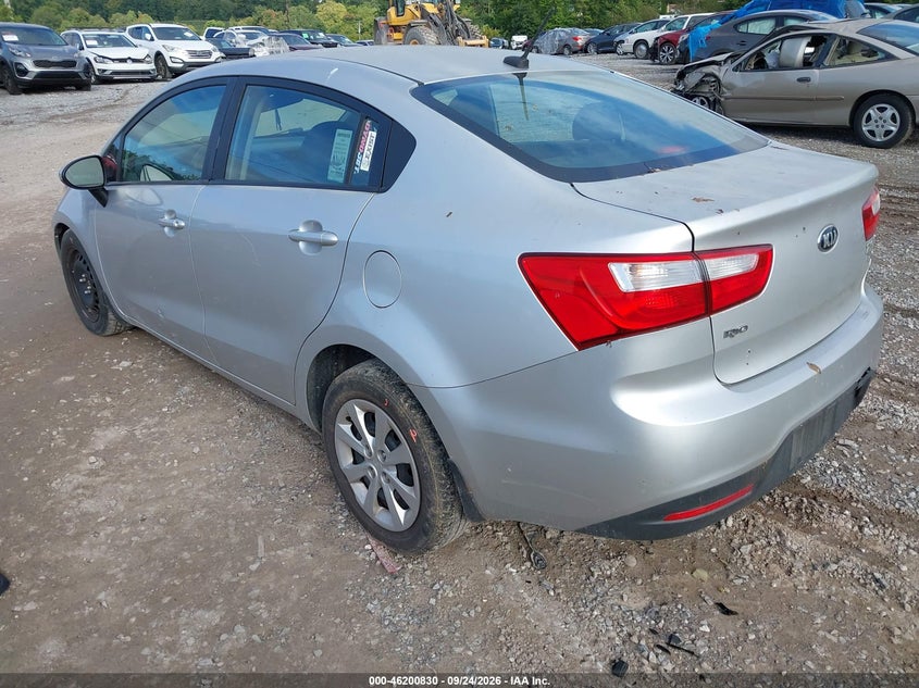 Vin: knadm4a38f6504689, lot: 46700742, kia rio lx 20153