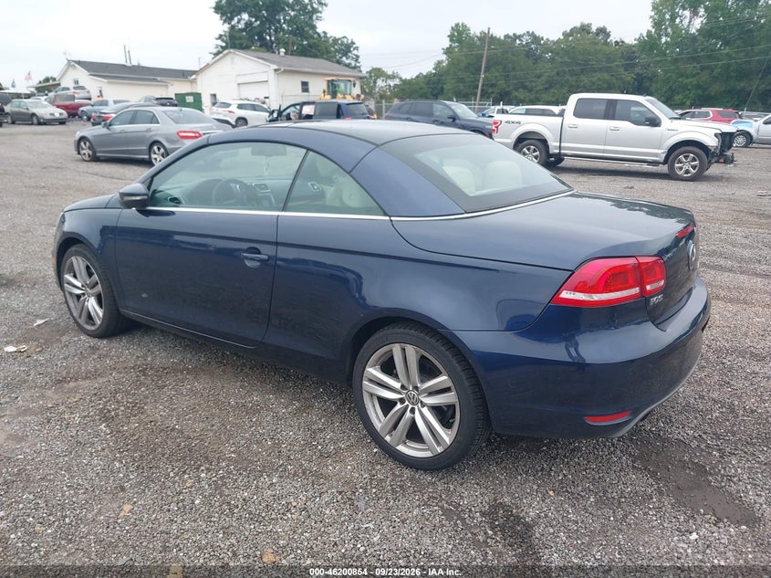 Vin: wvwfw7ah6cv003479, lot: 46700766, volkswagen eos executive 20123