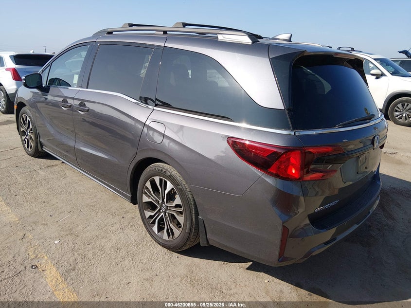Vin: 5fnrl6h92sb028357, lot: 46700767, honda odyssey elite 20253