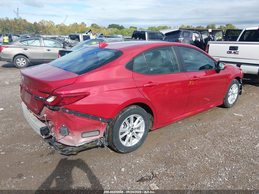 Vin: 4t1daack3su005962, lot: 46700778, toyota camry le 20254