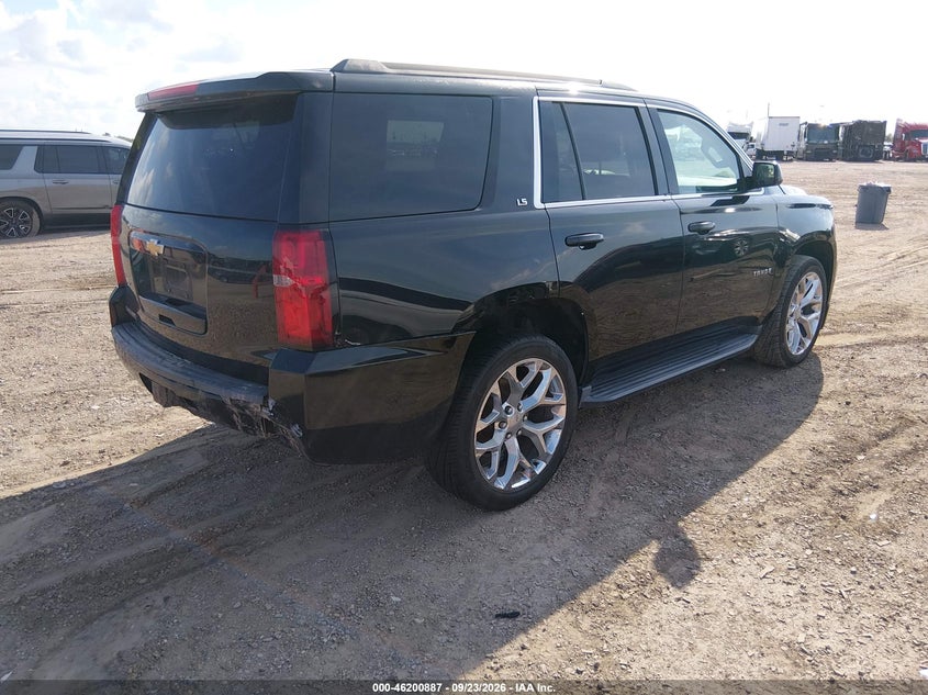 Vin: 1gnscakc2gr379027, lot: 46700799, chevrolet tahoe ls 20164