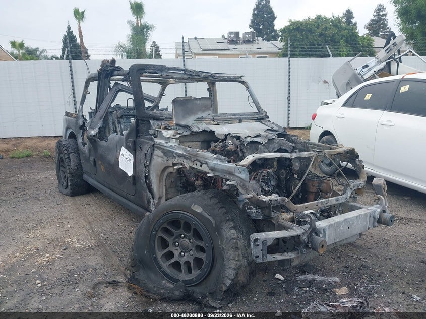 Vin: 1c4hjxdm6mw694783, lot: 46700801, jeep wrangler unlimited 80th anniversary 4x4 2021 img_1
