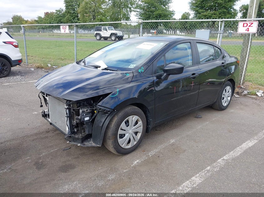 Vin: 3n1cn8dv2rl924493, lot: 46700817, nissan versa 1.6 s 20242